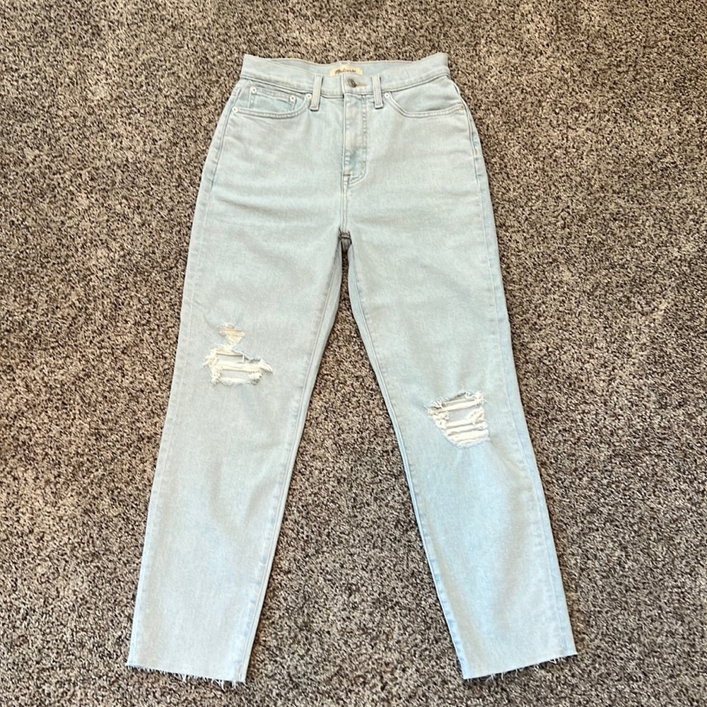 Madewell The Momjean 26 Waist